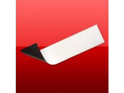 BÍLÁ MAGNETICKÁ PÁSKA 6ks (1000mm x 100mm)  (PMS6X1)