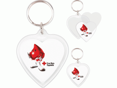 SuperMax_Klíčenka CR-COR D_srdíčko