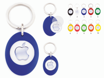 SuperMax_Klíčenka CR-Z D_MODRÁ_průměr=25mm