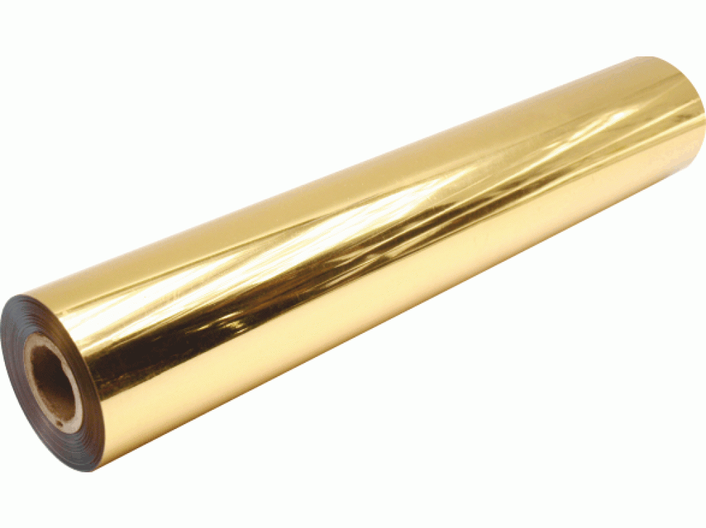 Fólie zlatá - pro sítotisk (30 cm x 60 m)