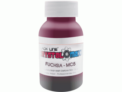 CrystalMaxx - FUCHSIOVÁ / pigment - skleněný efekt 100 g