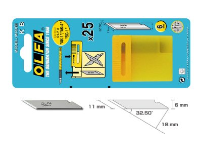 KB - jednostranná čepel