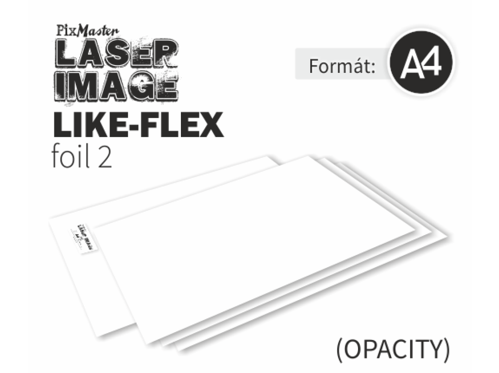 PixMaster Laser Image LIKE-FLEX / A4 foil 2 (opacity)