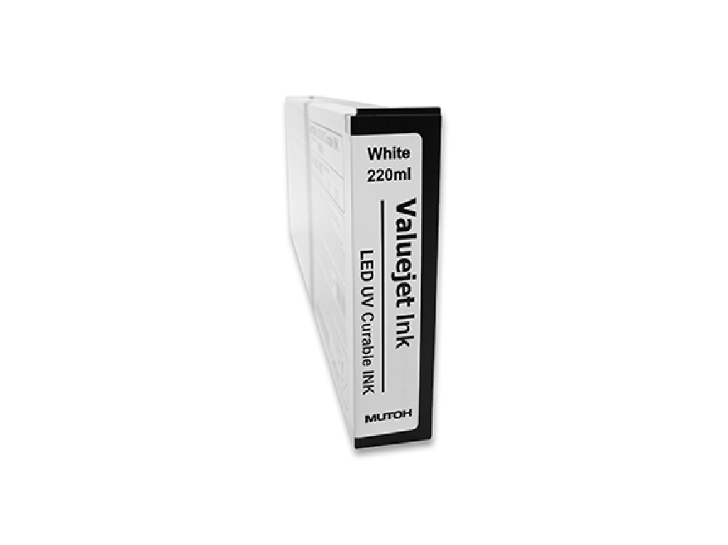 MUTOH / cartridge UV LED FLEX (NEW) White (220ml)