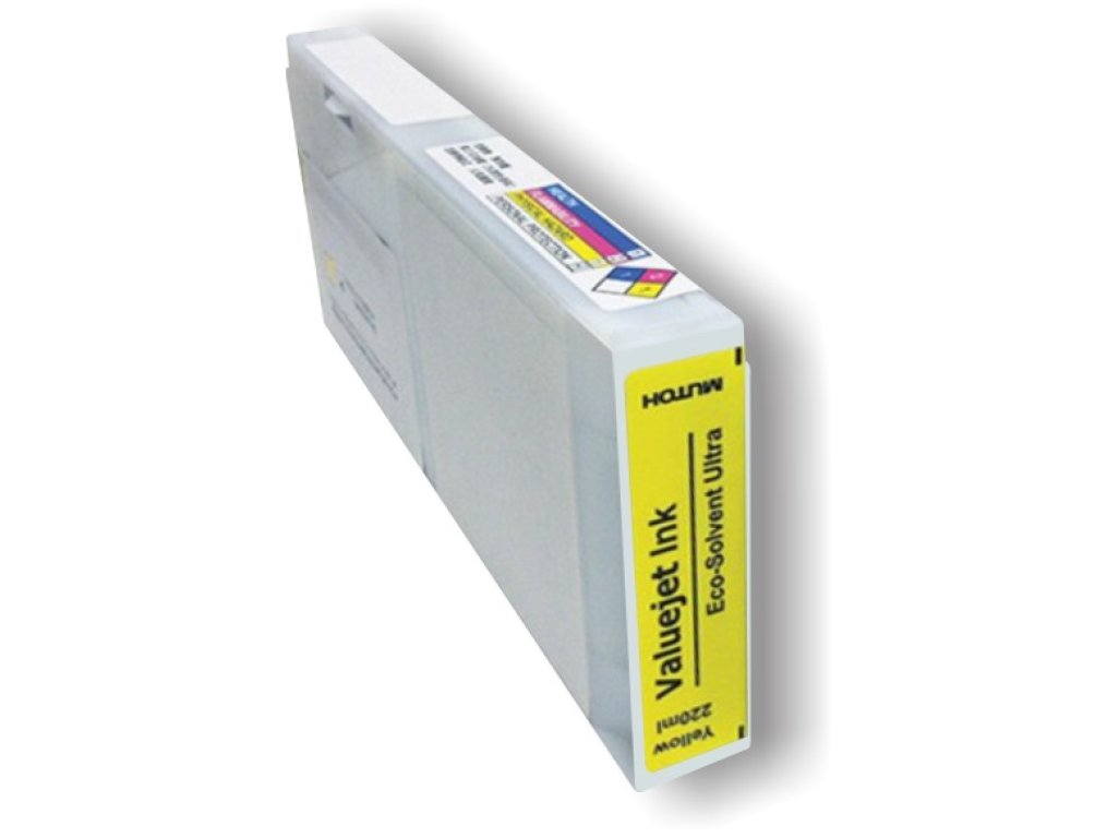 MUTOH / Cartridge Eco Ultra Yellow (220ml)
