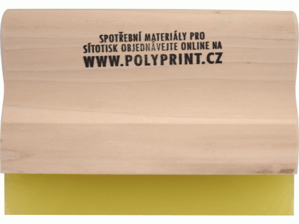 Sítotisková těrka dřevěná 20cm (70sh)