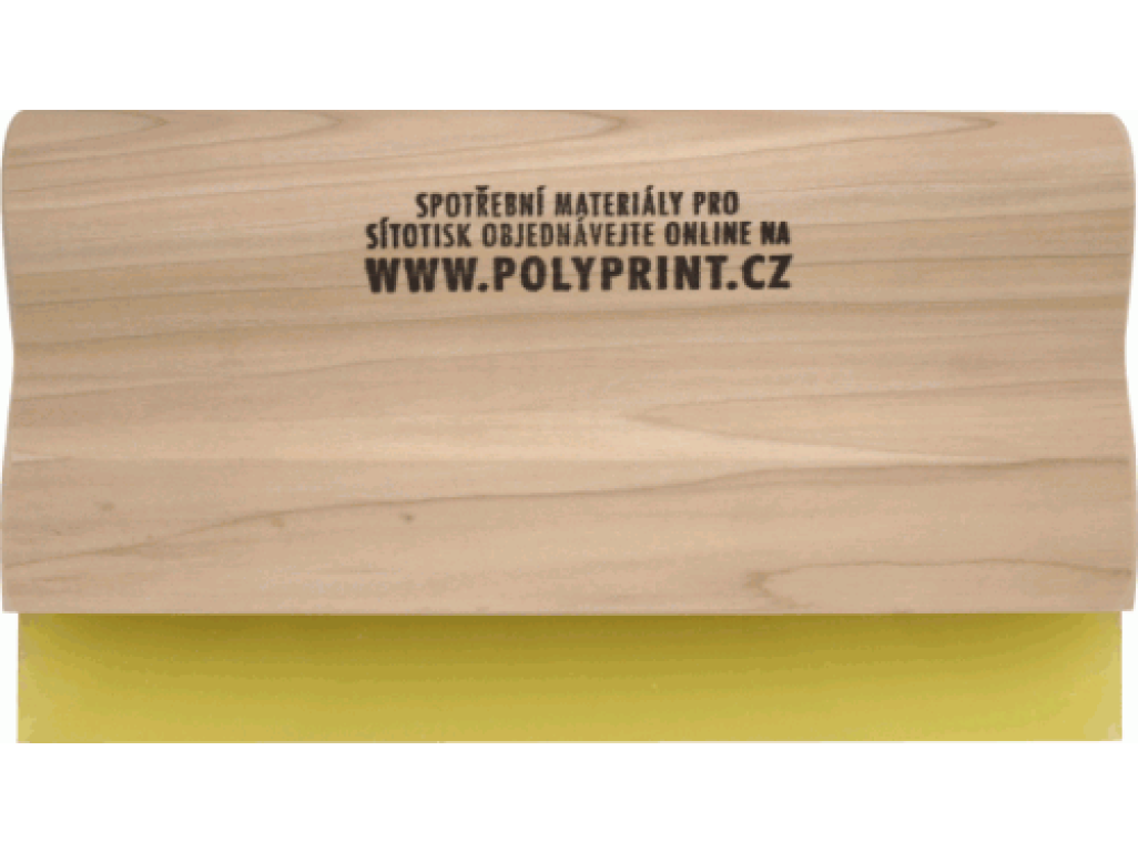 Sítotisková těrka dřevěná 28cm (70sh)