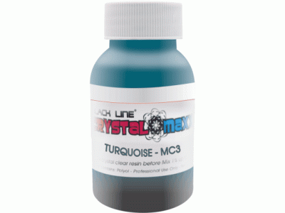 CrystalMaxx - TYRKYSOVÁ / pigment - skleněný efekt 100 g