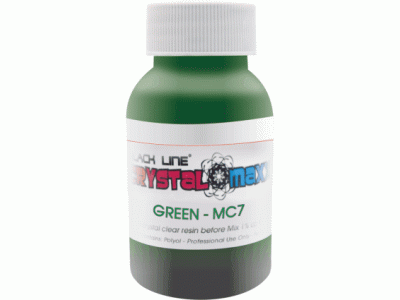 CrystalMaxx - ZELENÁ / pigment - skleněný efekt 100 g