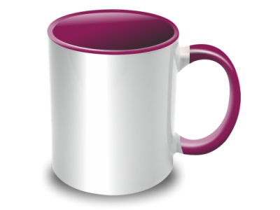 PixMaster / Hrnek bílo-vínový_300ml