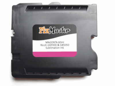 PixMaster / Cartridge se sublimačním inkoustem, magenta, 60ml (pro A3) / GX7000