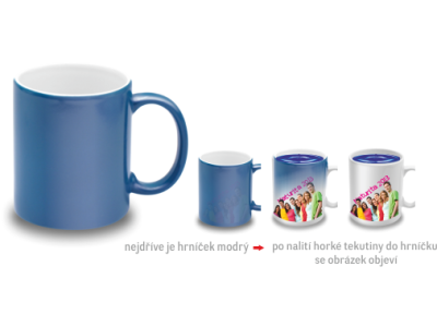 PixMaster / Hrnek_modrý_300ml / MAGIC
