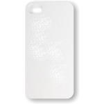 PixMaster / Kryt zadní (plast)_bílý_iPhone 4, 4S včetně třpytivého plechu pro potisk