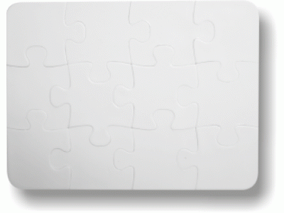 PixMaster / Puzzle_plast POLY_obdélník A6