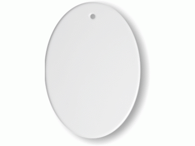 PixMaster / Ozdoba plastová POLY_OVÁL / luminiscenční