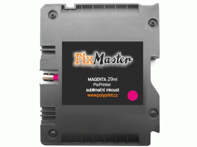 PixMaster / Cartridge se sublimačním ink., magenta, 29ml (pro A4)  /NEW/ 3110DN, 7100DN