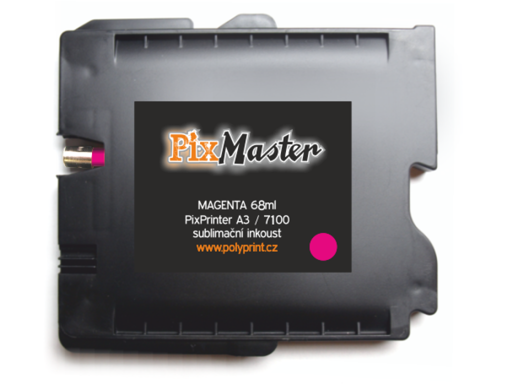 PixMaster / Cartridge se sublimačním inkoustem, magenta, 68ml (pro A3) / 7100