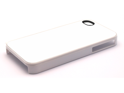 PixMaster / Kryt zadní (plast)_bílý_iPhone 4, 4S včetně plechu pro potisk