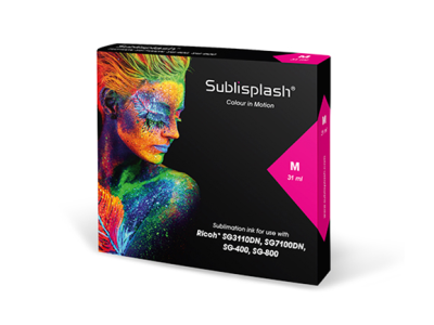 Sublisplash sublimační cartridge, Magenta, 31ml (pro A4), 3110DN, 7100 low capacity