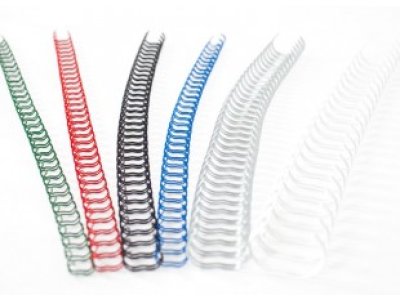 Kovový hřbet ImageMaker, bílý, 3:1, 6,4mm (až 40 listů), 100ks