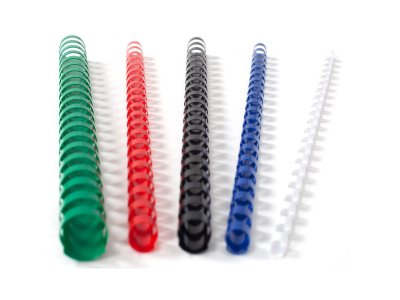 Plastový hřbet ImageMaker, zelený, 10mm (až 65 listů), 100ks