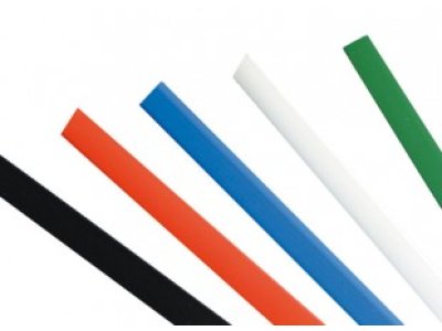 Násuvný plastový hřbet ImageMaker, červený, 10mm (až 120 listů), 100ks