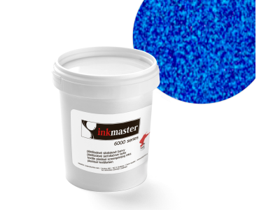 IM-6007 InkMaster GLITTER modrá 250g