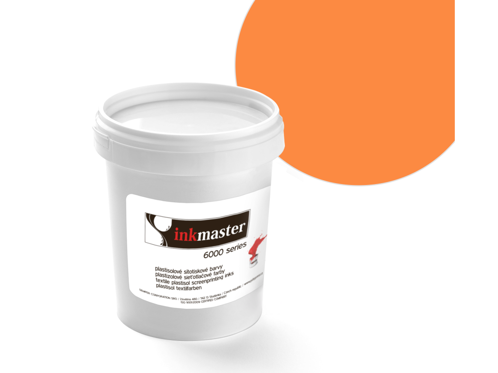 IM-6310 InkMaster plastisol (oranžová - krycí) 1kg