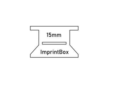 Adaptér 15mm x 1ks / ImprintBox