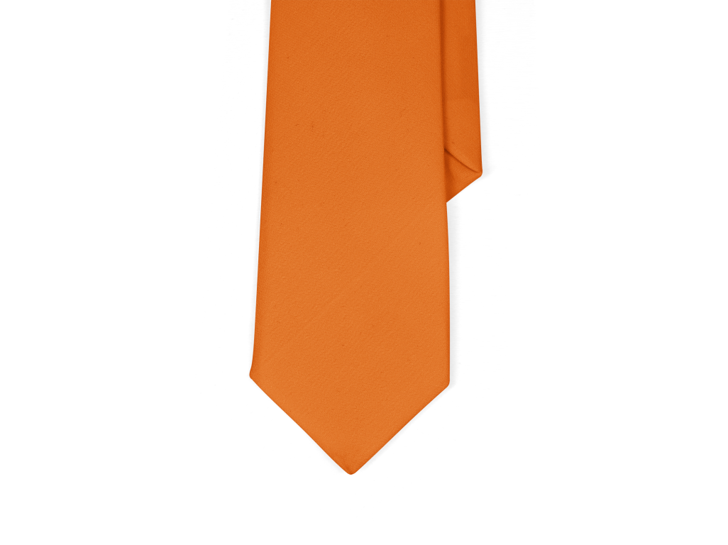 Kravata pro potisk, oranžová