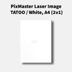 PixMaster Laser Image TATOO / White, A4 (2v1)