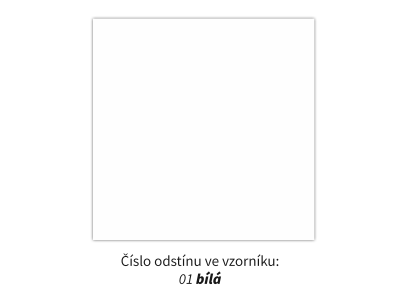 PF-78 BÍLÁ / PixCut Flock