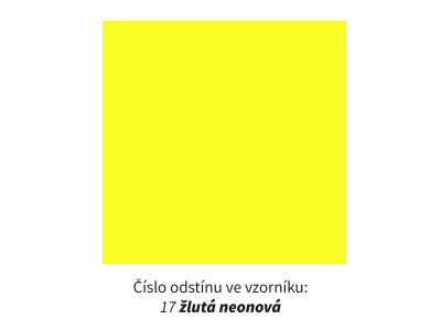 PF-94 ŽLUTÁ NEONOVÁ / PixCut Flock