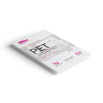 PixCut media / Polyesterové etikety 50x A4 / Mléčná bílá