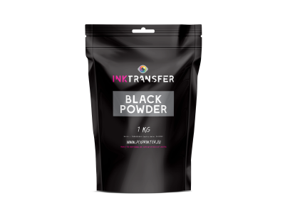 Práškové lepidlo InkTransfer Powder, BLACK MEDIUM (1kg)