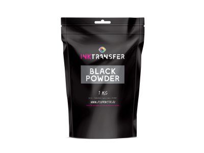 Práškové lepidlo InkTransfer Powder, BLACK, HIGH DENSITY (1kg)