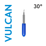 Řezací nůž VULCAN modrý (30°)