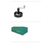 Set pro výřez placek - Kovová kruhová řezačka (25-58mm) + Řezací podložka Rotatrim 30x22cm