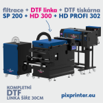 Dokončovací DTF linka HD 300