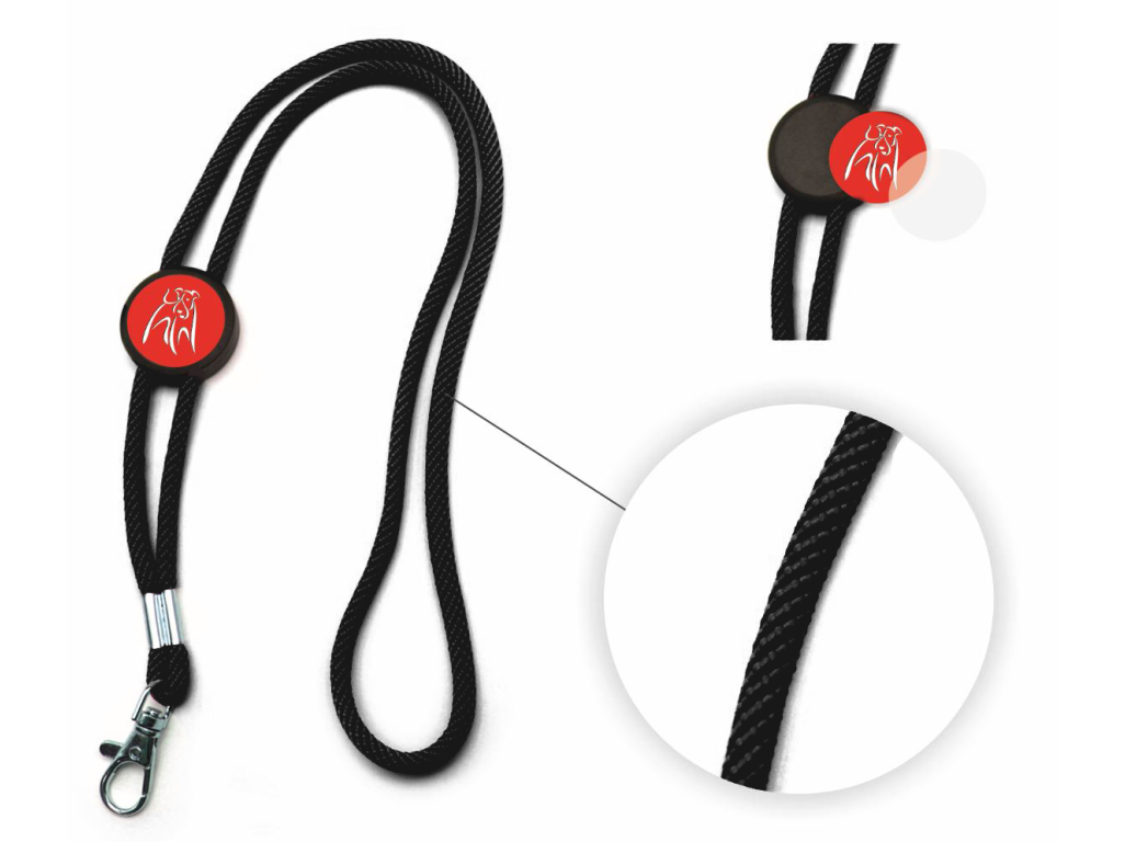 Supermax / LANYARD ČERNÝ