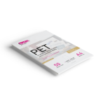 PixCut media / Polyesterové etikety 50x A4 / Broušená zlatá